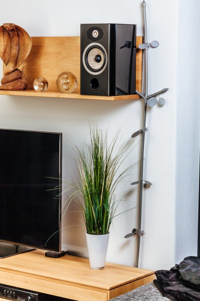 Kabelranke „Plants“ Erle, silber – 2 Meter Design-Dekoartikel